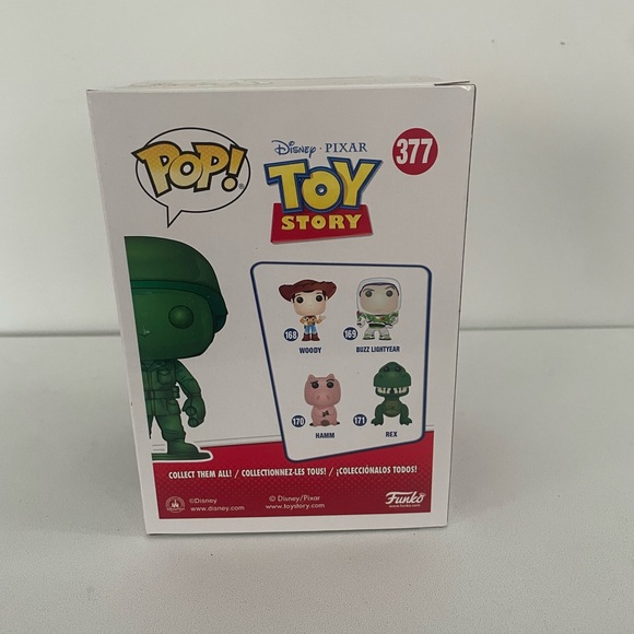 Funko POP! Disney Pixar Toy Story Army Man #377 Metallic Box Lunch Exclusive - Picture 3 of 4